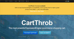 Desktop Screenshot of cartthrob.com