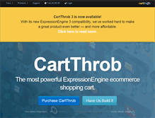 Tablet Screenshot of cartthrob.com